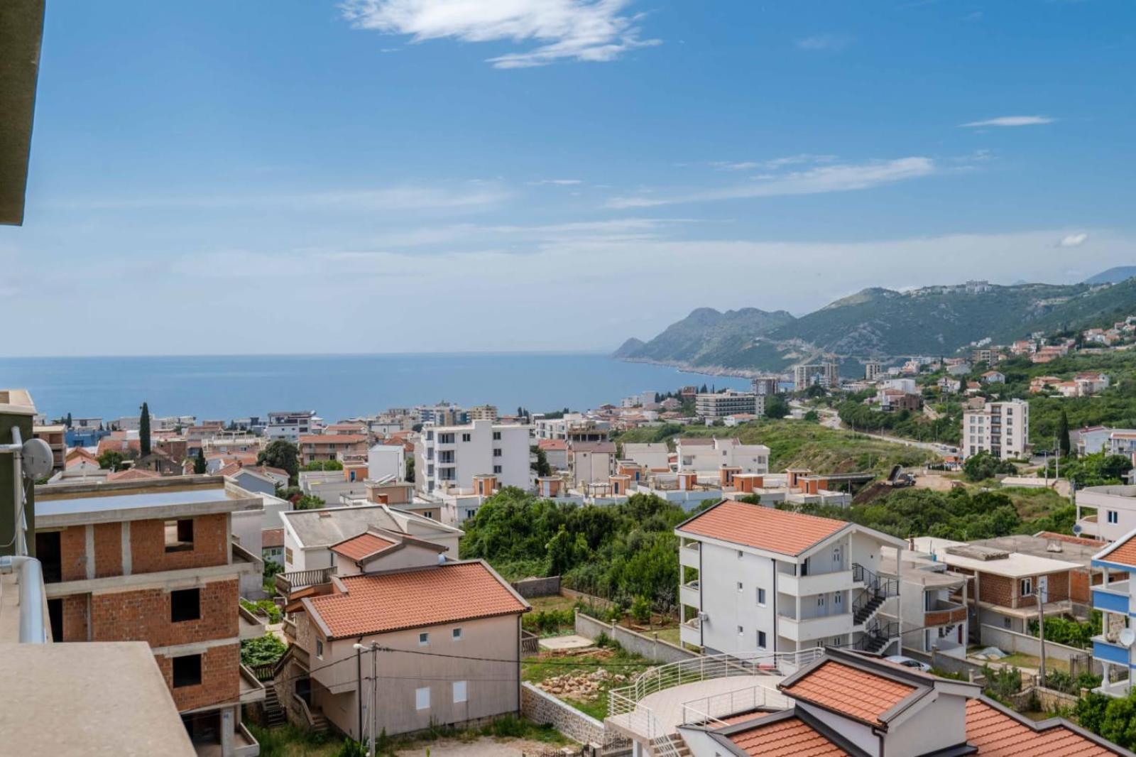 1Bd Modern Apt In Dobra Voda With Roof Access "Moka" Bar Exterior photo