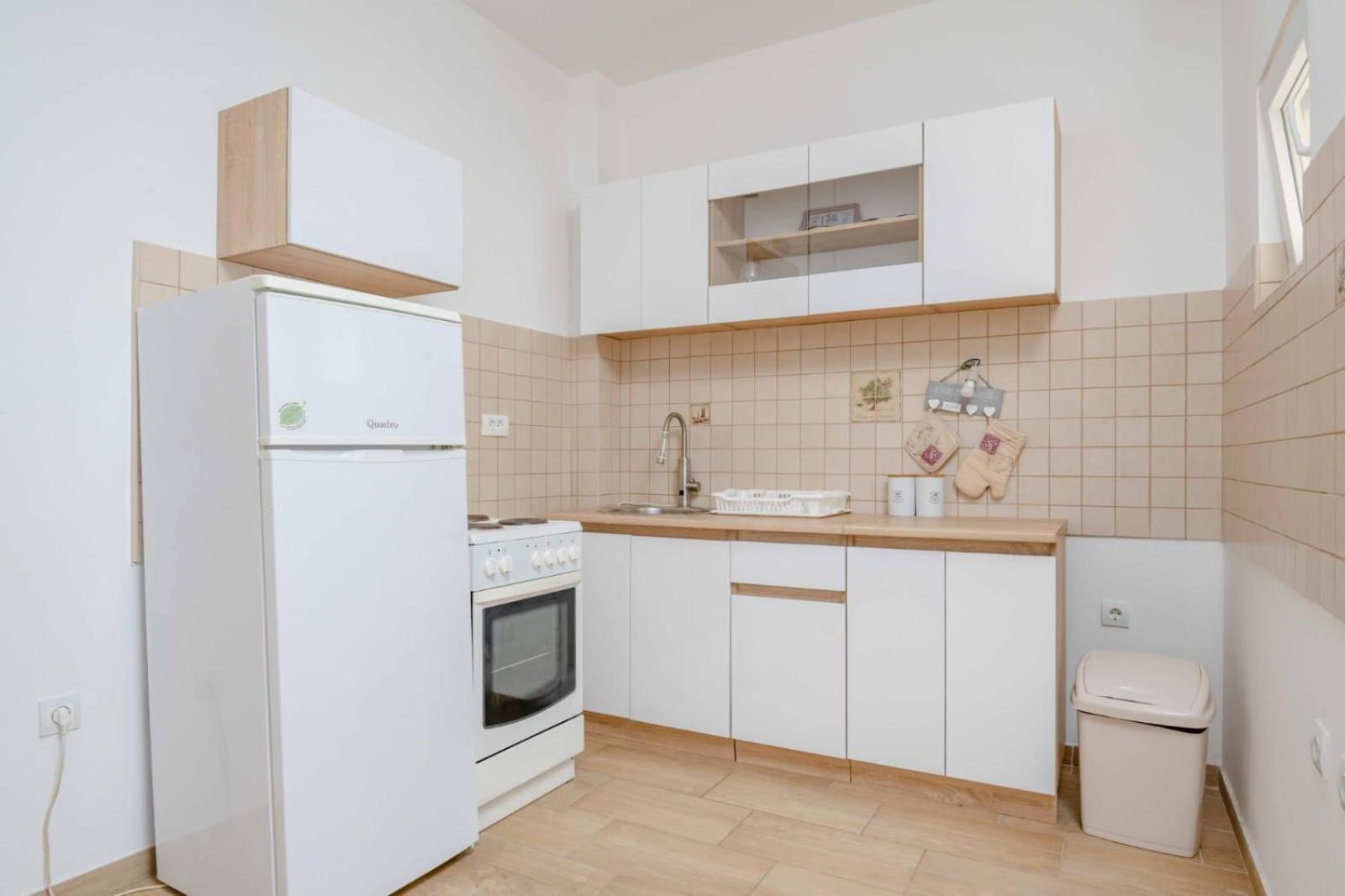 1Bd Modern Apt In Dobra Voda With Roof Access "Moka" Bar Exterior photo
